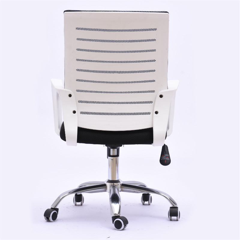 Black Mesh Office Chair Plastic Frame Desk Chair with Wheels Clearhalo 'furn' 'furn_office_chair' 'Furniture' 'Office Chairs' 'Office Furniture' 'office_chair' 5591530