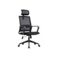 Black Mesh Office Chair Home Rotatable Desk Chair with Wheels 1 Piece Casters Included With Headrest Clearhalo 'furn' 'furn_office_chair' 'Furniture' 'Office Chairs' 'Office Furniture' 'office_chair' 5591562