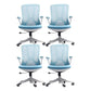 Rotatable Mesh Office Chair Nylon Frame Desk Chair with Wheels