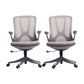 Rotatable Mesh Office Chair Nylon Frame Desk Chair with Wheels