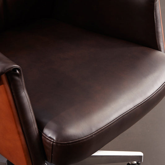 ハイバックマネージャーチェアメタルフレーム回転可能な布張りのオフィスチェア