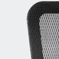 Chaise de bureau rotative en maille avec dossier haut noir, chaise de travail avec roulettes