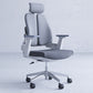Silla de tareas de la espalda alta silla de oficina de malla ajustable con reposacabezas
