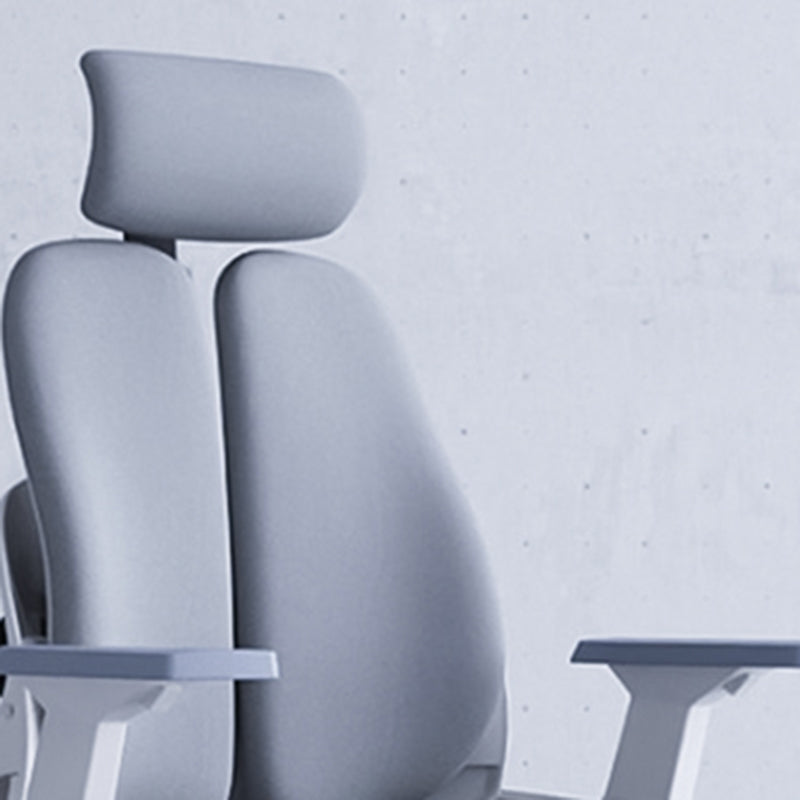 Silla de tareas de la espalda alta silla de oficina de malla ajustable con reposacabezas