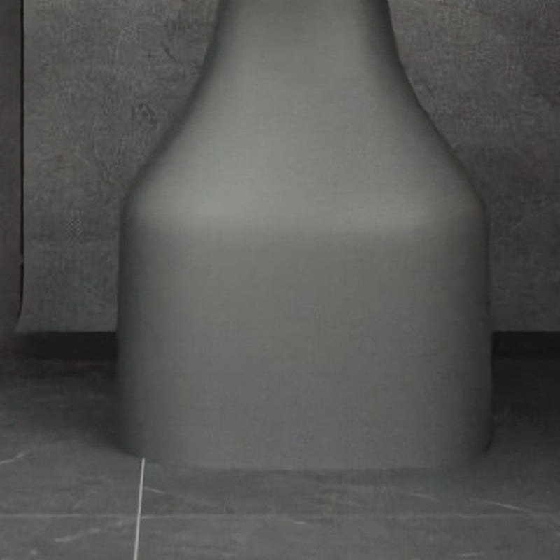 Moderne plastic nachttafel ronde niet-opslag 18 inch h bed nachtkastje