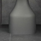 Moderne plastic nachttafel ronde niet-opslag 18 inch h bed nachtkastje