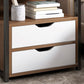 Modern Drawer Storage Nightstand 20 Inch H Imitation Wood Shelf Included Night Table Clearhalo 'Bedroom Furniture' 'furn' 'furn_night_stand' 'Furniture' 'night_stand' 'Nightstands' 5592188
