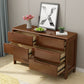 Contemporary Solid Wood Storage Chest Matte Finish Bedroom Dresser Clearhalo 'Bedroom Furniture' 'Dressers & Chests' 'dressers_chests' 'furn' 'furn_dressers_chests' 'Furniture' 5592279