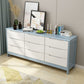 Contemporary Solid Wood Storage Chest Matte Finish Bedroom Dresser Clearhalo 'Bedroom Furniture' 'Dressers & Chests' 'dressers_chests' 'furn' 'furn_dressers_chests' 'Furniture' 5592290