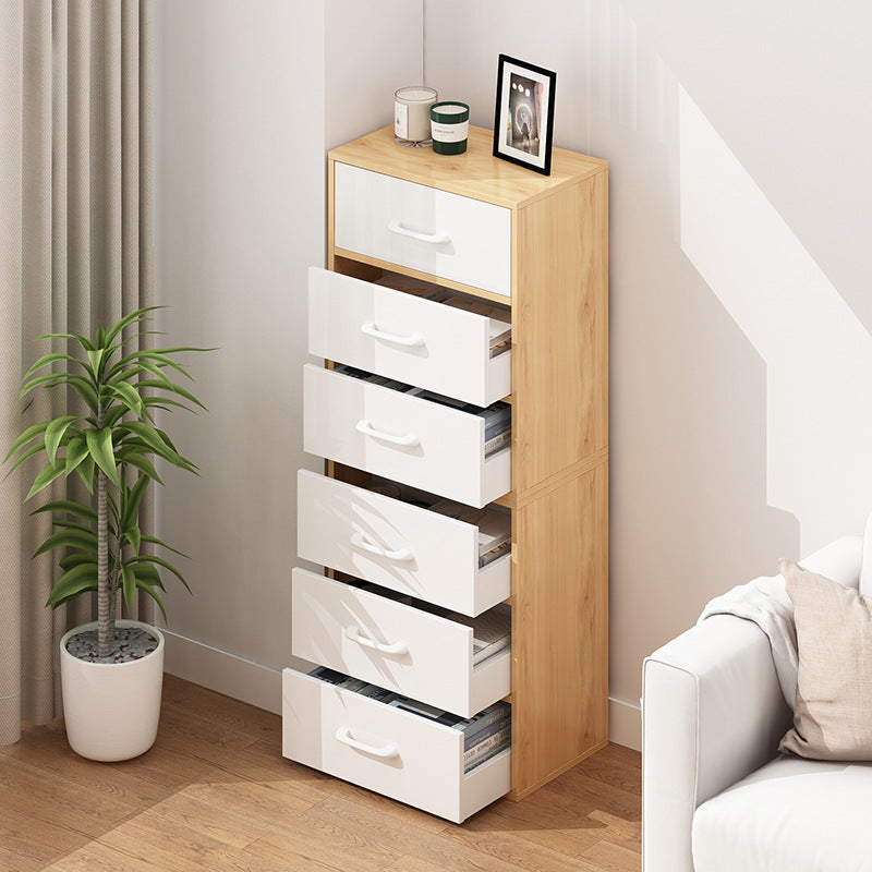 Contemporary Matte Finish Dresser Bedroom Wood Storage Chest Clearhalo 'Bedroom Furniture' 'Dressers & Chests' 'dressers_chests' 'furn' 'furn_dressers_chests' 'Furniture' 5592457