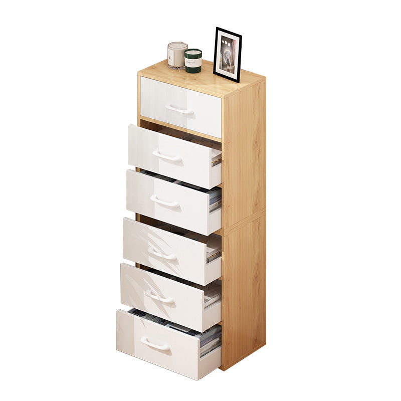 Contemporary Matte Finish Dresser Bedroom Wood Storage Chest Clearhalo 'Bedroom Furniture' 'Dressers & Chests' 'dressers_chests' 'furn' 'furn_dressers_chests' 'Furniture' 5592463