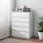 Contemporary Matte Finish Dresser Bedroom Wood Storage Chest Clearhalo 'Bedroom Furniture' 'Dressers & Chests' 'dressers_chests' 'furn' 'furn_dressers_chests' 'Furniture' 5592473