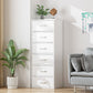 Contemporary Matte Finish Dresser Bedroom Wood Storage Chest Clearhalo 'Bedroom Furniture' 'Dressers & Chests' 'dressers_chests' 'furn' 'furn_dressers_chests' 'Furniture' 5592479