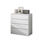 Contemporary Matte Finish Dresser Bedroom Wood Storage Chest 23.5"L x 13"W x 32"H White Clearhalo 'Bedroom Furniture' 'Dressers & Chests' 'dressers_chests' 'furn' 'furn_dressers_chests' 'Furniture' 5592487