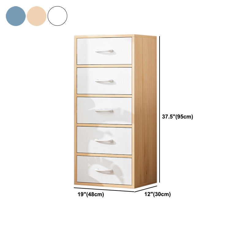 Contemporary Matte Finish Dresser Bedroom Wood Storage Chest Clearhalo 'Bedroom Furniture' 'Dressers & Chests' 'dressers_chests' 'furn' 'furn_dressers_chests' 'Furniture' 5592494