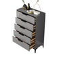 Contemporary Vertical Chest Wood Chest with Drawers for Bedroom Clearhalo 'Bedroom Furniture' 'Dressers & Chests' 'dressers_chests' 'furn' 'furn_dressers_chests' 'Furniture' 5592594