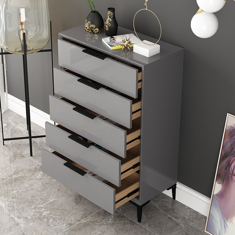 Contemporary Vertical Chest Wood Chest with Drawers for Bedroom Clearhalo 'Bedroom Furniture' 'Dressers & Chests' 'dressers_chests' 'furn' 'furn_dressers_chests' 'Furniture' 5592605