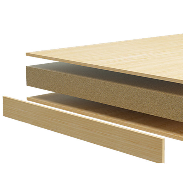 Libreria moderna di legno standard libreria aperta per soggiorno