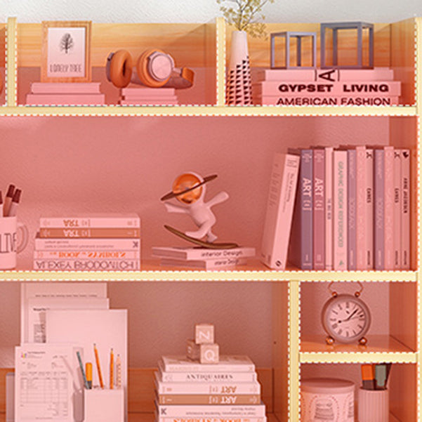 Libreria moderna di legno standard libreria aperta per soggiorno