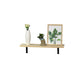 1 Shelf Floating Bookcase Natural Wood Closed Back Bookshelf Clearhalo 'Bookcases' 'furn' 'furn_bookcases' 'Furniture' 'Office Furniture' 5592742