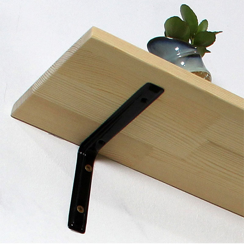 1 Shelf Floating Bookcase Natural Wood Closed Back Bookshelf Clearhalo 'Bookcases' 'furn' 'furn_bookcases' 'Furniture' 'Office Furniture' 5592744