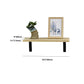 1 Shelf Floating Bookcase Natural Wood Closed Back Bookshelf Clearhalo 'Bookcases' 'furn' 'furn_bookcases' 'Furniture' 'Office Furniture' 5592750