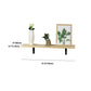 1 Shelf Floating Bookcase Natural Wood Closed Back Bookshelf Clearhalo 'Bookcases' 'furn' 'furn_bookcases' 'Furniture' 'Office Furniture' 5592751