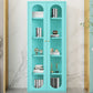 Modern Metal Bookcase Standard Closed Back Bookshelf for Home Office