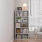 Modern Engineered Wood Bookcase Standard Bookshelf for Any Room 23.6" L X 11.8" H