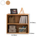 Modern Engineered Wood Bookcase Standard Bookshelf for Any Room 23.6" L X 11.8" H