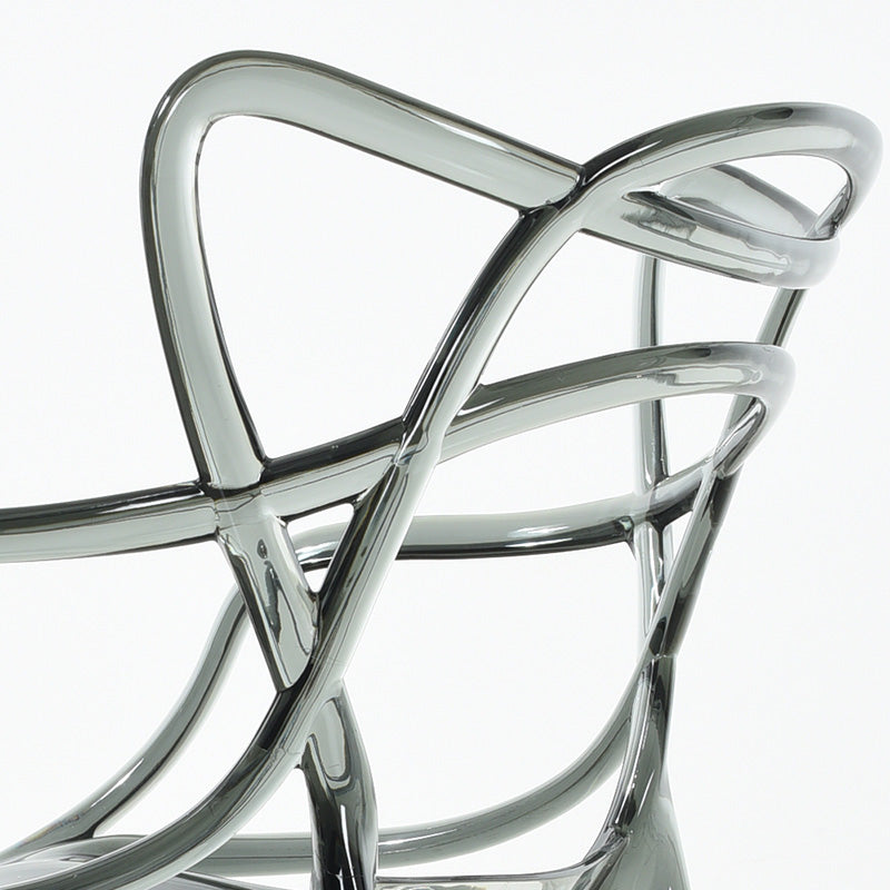 Scandinavian Arm Dining Chairs Plastic Low Back Dining Side Chair Clearhalo 'Dining Chairs' 'Dining Tables & Seating' 'dining_chair' 'furn' 'furn_dining_chair' 'Furniture' 'Kitchen & Dining Furniture' 5592835