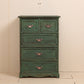 Traditional Matte Finish Storage Chest Bedroom Solid Wood Dresser 19.7"L x 11.8"W x 29.1"H Dark Green Clearhalo 'Bedroom Furniture' 'Dressers & Chests' 'dressers_chests' 'furn' 'furn_dressers_chests' 'Furniture' 5593007