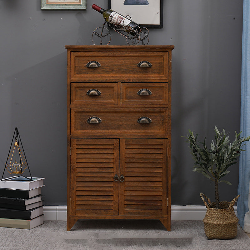 Traditional Matte Finish Storage Chest Bedroom Solid Wood Dresser Clearhalo 'Bedroom Furniture' 'Dressers & Chests' 'dressers_chests' 'furn' 'furn_dressers_chests' 'Furniture' 5593017