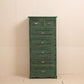 Traditional Matte Finish Storage Chest Bedroom Solid Wood Dresser 19.7"L x 11.8"W x 41.7"H Dark Green Clearhalo 'Bedroom Furniture' 'Dressers & Chests' 'dressers_chests' 'furn' 'furn_dressers_chests' 'Furniture' 5593028
