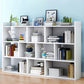 Bookshelf Floor Open Bedroom Storage Cabinet Living Room Lattice Locker Modern Bookcase