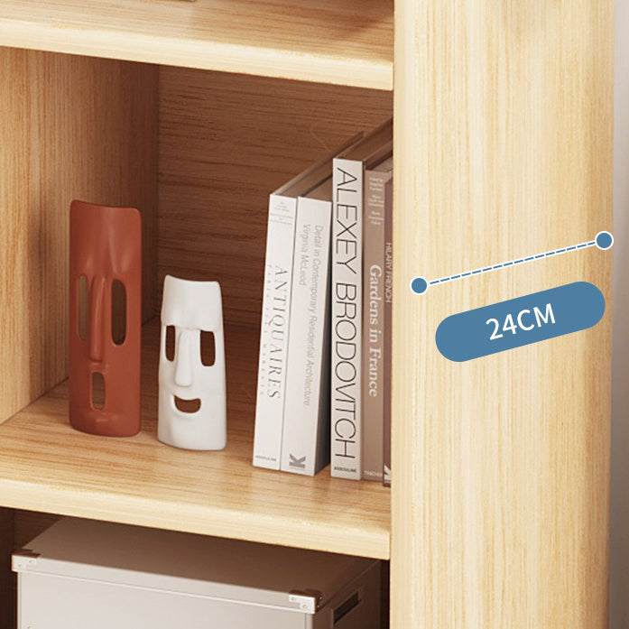 Bookshelf Floor Open Bedroom Storage Cabinet Living Room Lattice Locker Modern Bookcase