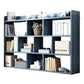 Bookshelf Floor Open Bedroom Storage Cabinet Living Room Lattice Locker Modern Bookcase