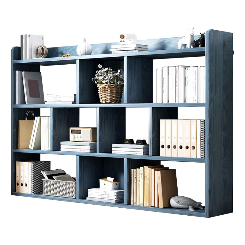 Bookshelf Floor Open Bedroom Storage Cabinet Living Room Lattice Locker Modern Bookcase