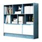 Bookshelf Floor Open Bedroom Storage Cabinet Living Room Lattice Locker Modern Bookcase