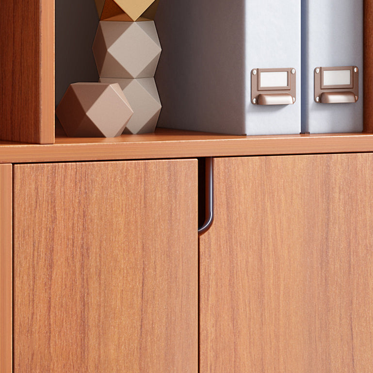 Floor Standard Bookshelf with Drawer Living Room Wooden Bookcase Rack Shelf