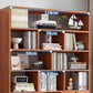 Floor Standard Bookshelf with Drawer Living Room Wooden Bookcase Rack Shelf