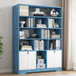 Floor Standard Bookshelf with Drawer Living Room Wooden Bookcase Rack Shelf