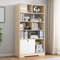 Floor Standard Bookshelf with Drawer Living Room Wooden Bookcase Rack Shelf
