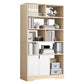 Floor Standard Bookshelf with Drawer Living Room Wooden Bookcase Rack Shelf