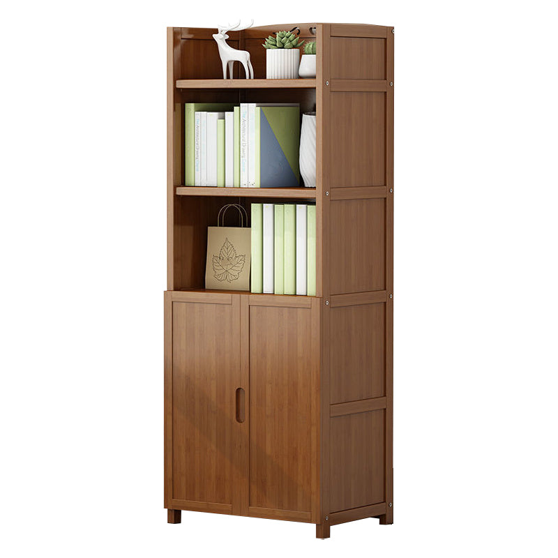 Walnut Bookcase Floor Multi-layer Storage Rack Student Home Bookshelf