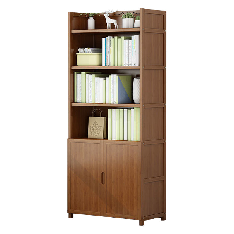 Walnut Bookcase Floor Multi-layer Storage Rack Student Home Bookshelf