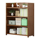 Walnut Bookcase Floor Multi-layer Storage Rack Student Home Bookshelf