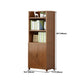 Walnut Bookcase Floor Multi-layer Storage Rack Student Home Bookshelf
