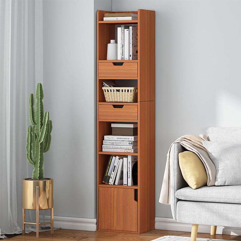 Contemporary Manufactured Wood Bookshelf Home Standard Bookcase