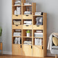 Contemporary Manufactured Wood Bookshelf Home Standard Bookcase